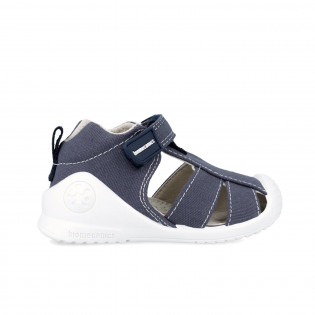 Canvas sandals for first...
