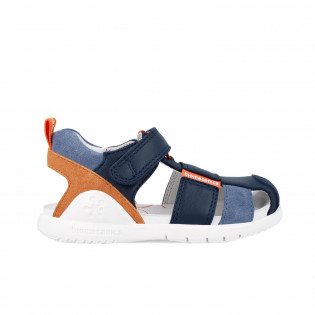 Dark blue sandals for boys