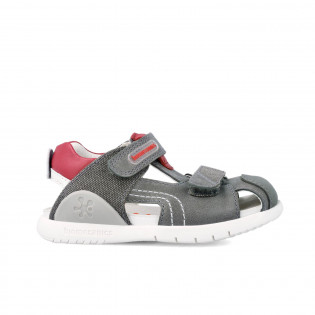 Grey sandals for boys