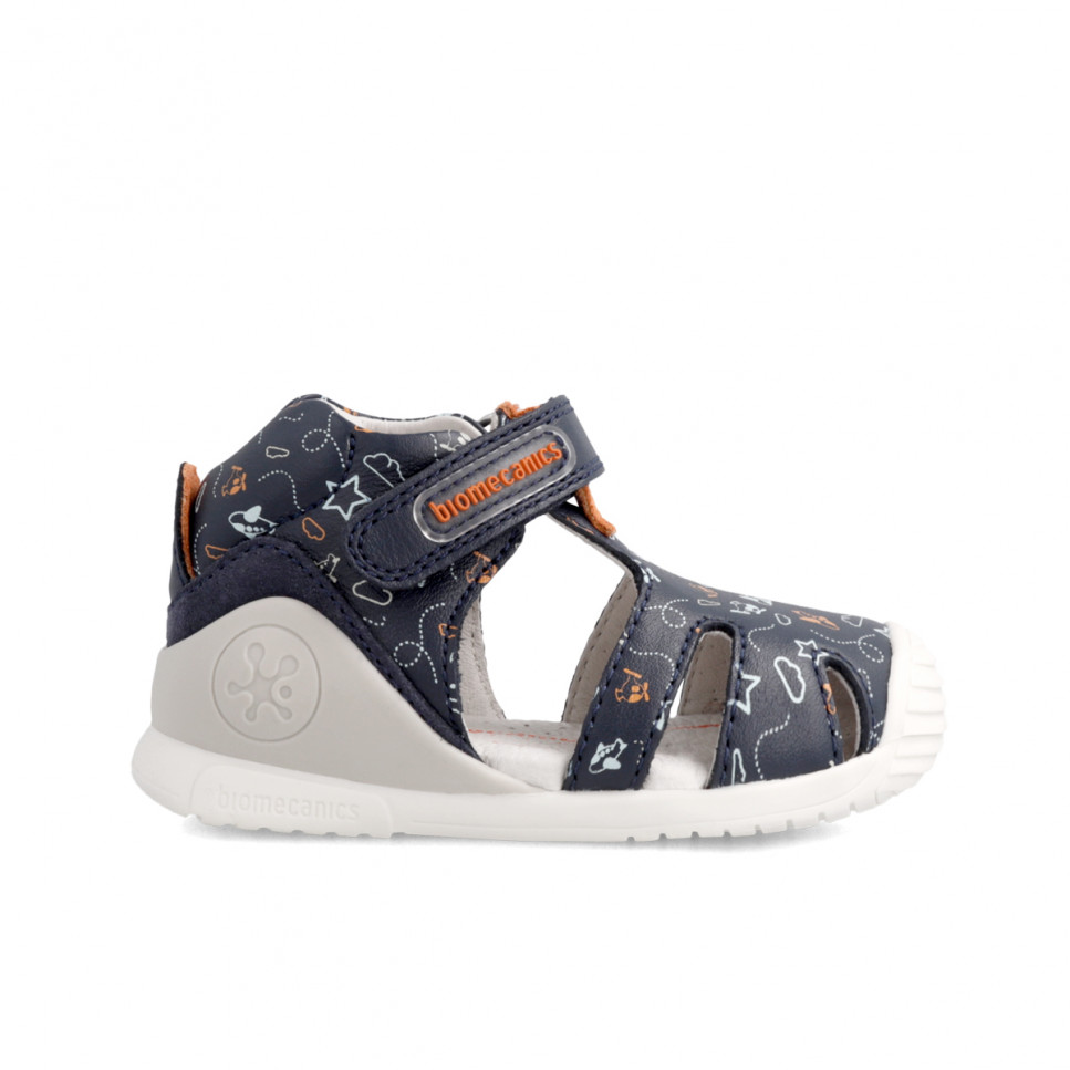 Leather sandals for baby boy 222148-A