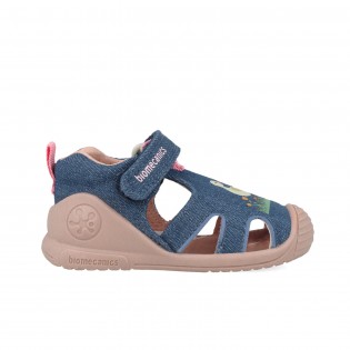 Canvas sandals for first...