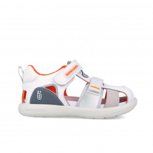 Sandalias blancas para nino...