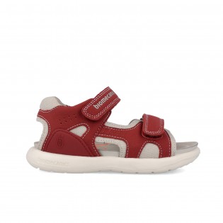 Sandalias rojas para niño...