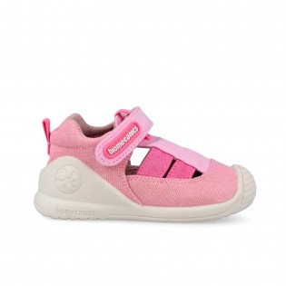 Canvas sandals for first...