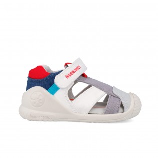 Canvas sandals for first...