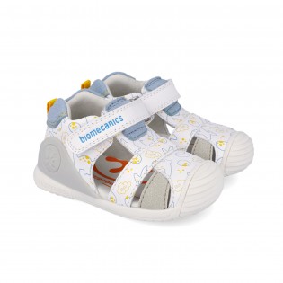 Sandalia blanca para...