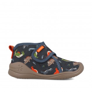Zapatillas de casa azul...