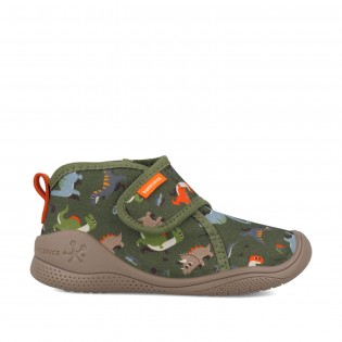 Zapatillas de casa verdes...