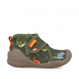 Zapatillas de casa verdes...