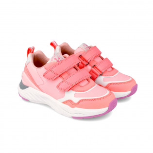Pink sneakers for children...