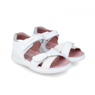 White sandals for girl...