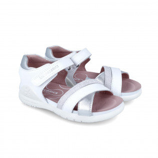 White sandals for girl...