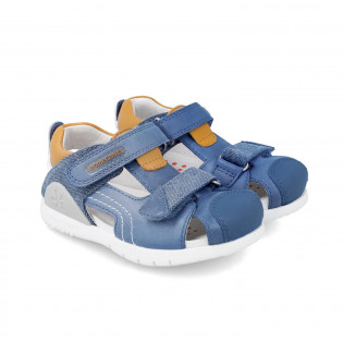Blue sandals for boys 242253-A