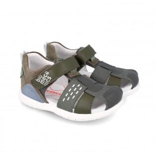 Green sandals for boys...