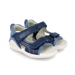Blue sandals for boys 242258-A