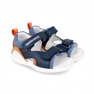 Blue sandals for boys 242259-A