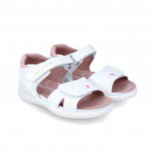 White sandals for girl...