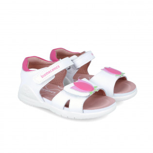 White sandals for girl...