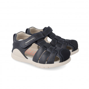 Leather sandals 232257-A